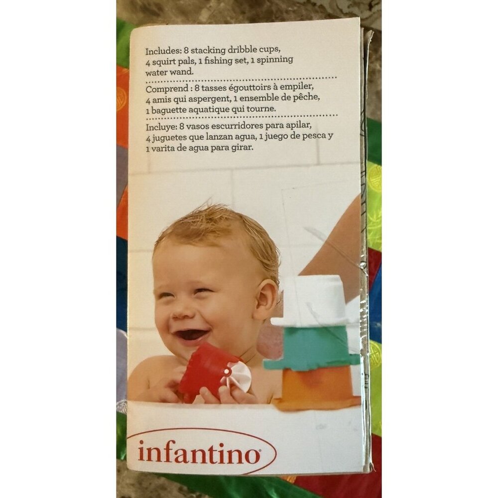 Brand New Seaked Rare Infantino splish & splash bath playset - Picture 10 of 12